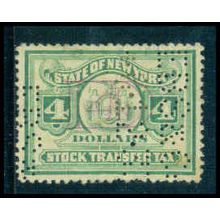 Used Revenue $4 N.Y. Stock Transfer Very Fine WA2903