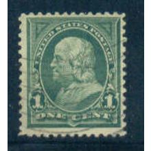 Used 279 1c Benjamin Franklin Fine A05399