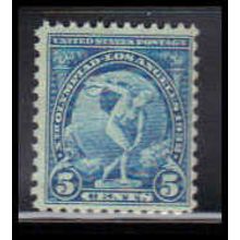 719 5c Discuss Thrower Barely Clears MNH O3296