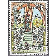 España 1991 Michel 3000 O Cote (2008) 0.20 Euro 100 Ans Chorale Orfeó Catalá