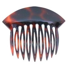 Tortoise Shell French Twist Hair Comb with Wide Rim[ ]