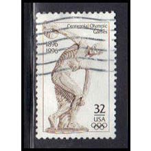 Used 3087 32c Discus Thrower Fine KA5071