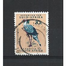 SouthAfrica.SG208 20c Secretary Bird.Variety Unchecked.Fine Used.Aug25a