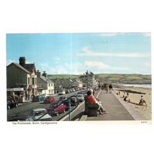 BORTH, CARDIGANSHIRE . vintage used postcard 1966 postmark 1969 Dennis..