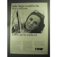 1968 TRW Inc. Ad - Sallie Taylor Would Be the First