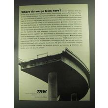 1968 TRW Inc. Ad - Where Do We Go From Here?