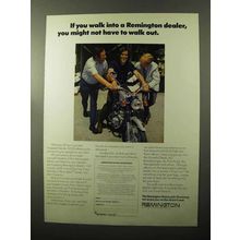 1970 Remington Shaver Ad - If You Walk Into a Dealer