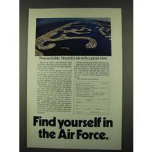 1973 U.S. Air Force Ad - Job With a Great View