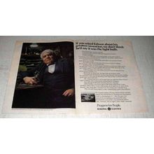 1976 General Electric Ad - If You Asked Edison