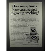 1976 Vantage Cigarette Ad - How Many Times