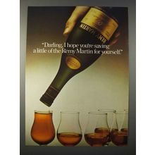 1978 Remy Martin Cognac Ad - Saving For Yourself