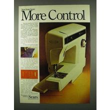 1978 Sears Model #1980 Sewing Machien Ad - Control