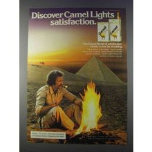 1980 Camel Lights Cigarettes Ad - Discover