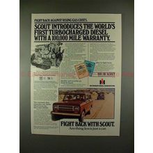 1980 International Harvester Scout Ad, 100,000 Warranty