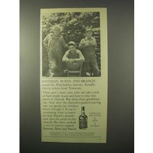 1980 Jack Daniel's Whiskey Ad - Bateman, Burns, Branch