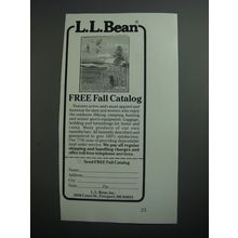 1989 L.L. Bean Fashion Ad