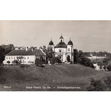 Stadl Paura Dreifaltigkeitskirche Austria Real Photo Postcard