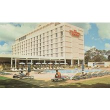 Hotel Inter Continental Lusaka Zambia Postcard