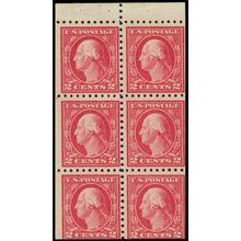 463a, Mint NH Position "A" Booklet Pane of Six Cat $180.00 - Stuart Katz