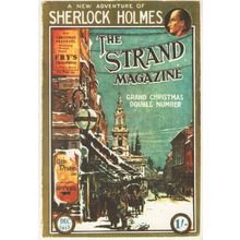Sherlock Holmes In The Old Strand London Magazine Postcard