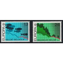 Belgium Nature conservation Europa 2v 1986 MNH SG#2873-2874