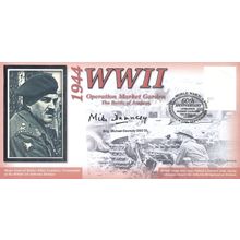 Michael Dauncey Of Operation Market Garden WW2 Benham Hand Signed FDC