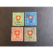 ICOLLECTZONE Switzerland 200-203 VF used
