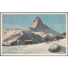 Matterhorn - Le Cervin, c.1940s - Stehli AK