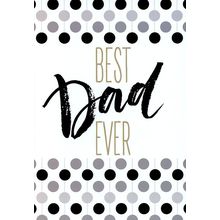 Best Dad Ever - Father's Day Greeting Card - 24048