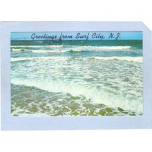 New Jersey Surf City Greetings From Surf City~2205