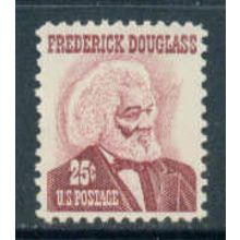 1290 25c Frederick Douglass Fine MNH Dry Gum V4427