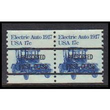 1906a 17c Electric Auto Fine MNH Dry Gum Pair PreCnx AA1098