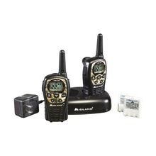2 WALKIE TALKIE MIDLAND LXT535 CAMUFLAGE CON CARGADOR 220V Y PINGANILLOS 2014