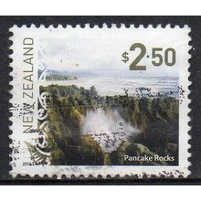 New Zealand 2014 Scenic Definitives - Pancake Rocks $2.50 Sheet Used