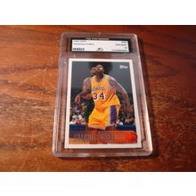 1996 Topps, Graded Gem Mint 10, SHAQUILLE O'NEAL, Lakers