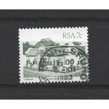 SouthAfrica.SG517 7c Drostdy,Graaff-Reinet (Dull Yellowish Green).F/Used.Sep25b