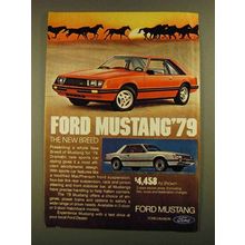 1979 Ford Mustang Ad - The New Breed