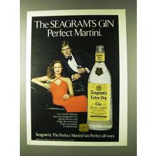 1979 Seagram's Extra Dry Gin Ad - Perfect Martini