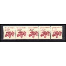 2127 7.1c Tractor Fine MNH Dry Gum PNC 1/5 X0713