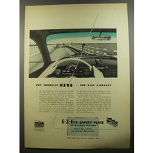 1952 Libbey-Owens-Ford Glass Ad - Put yourself here.. For Real Pleasure
