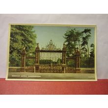 NORWICH GATES, SANDRINGHAM HOUSE, NORFOLK unused vintage postcard by Valentine #