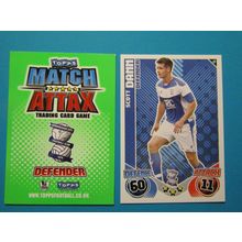 39. Scott Dann - Birmingham - Match Attax 2010/11 Football Card EF1