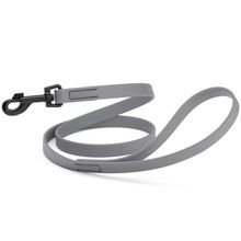Dog Pet Waterproof Leash - W3/4" x L4' - Battleship Gray