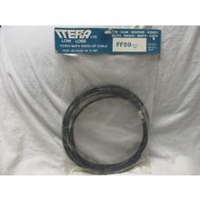 Itera Low Loss Video/TV Cable FF59 CB/Ham/Marine 12 Foot Vintage