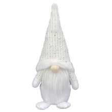 Woodside Home Living Christmas Decoration - White Gonk