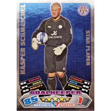Match Attax 2011/12 CHAMPIONSHIP - KASPER SCHMEICHEL LEICESTER Star Player #156