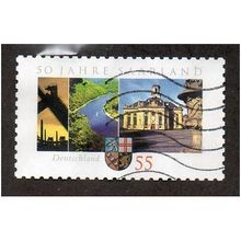 GER 2007 €0.55 (S/A) 'SAARLAND' FINE USED (EBID30-510)