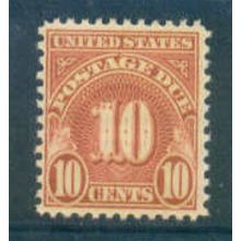 J84 10c Postage Due Just Clears MNH Q3276