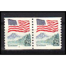 2280a 25c U.S. Flag Fine MNH CNP Left 2 PA1070