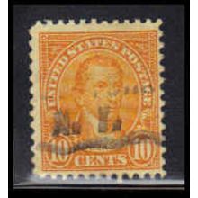 Used 642 10c James Monroe Just Clears K0376